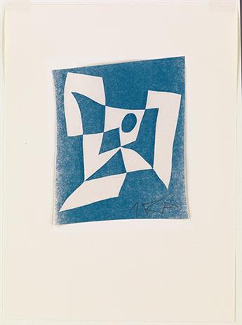 JEAN ARP Two woodcuts.